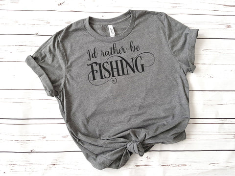 I'd Rather Be Fishing SVG