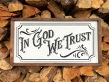 Vintage In God We Trust SVG File - Commercial Use SVG Files for Cricut & Silhouette