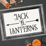 Jack O Lanterns Arrow SVG File - Commercial Use SVG Files for Cricut & Silhouette