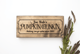Joe Bob's Pumpkin Chunkin Personalizable SVG File - Commercial Use SVG Files for Cricut & Silhouette