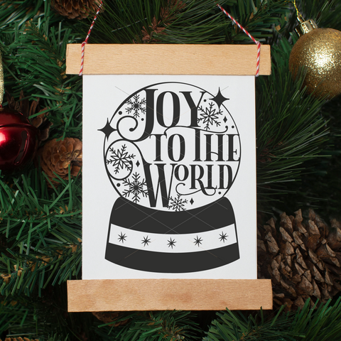 Christmas SVG | Joy To The World Cut File 3 | Cricut SVG Designs