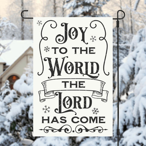 Joy To The World The Lord Has Come SVG File for Christmas