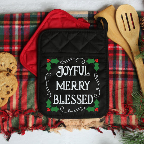 Joyful Merry Blessed SVG File