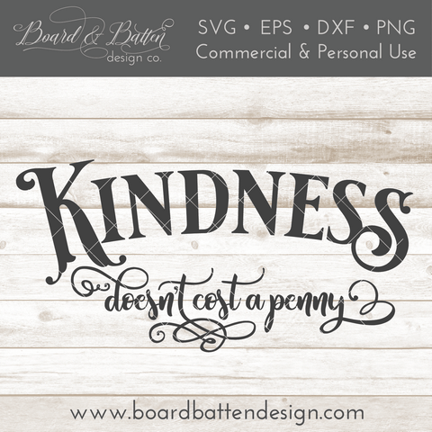 Kindness Quote SVG File