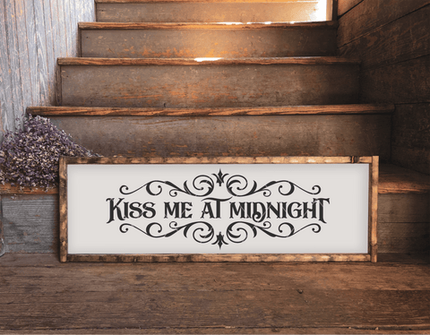 Kiss Me At Midnight SVG File for New Years