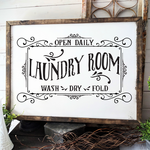 Laundry Room SVG File for Cricut/Silhouette (Style 3)