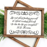 Life Isn't About Finding Yourself Quote SVG File - Commercial Use SVG Files for Cricut & Silhouette