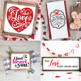 Love and Romance SVG Bundle with LIFETIME updates - Commercial Use SVG Files for Cricut & Silhouette