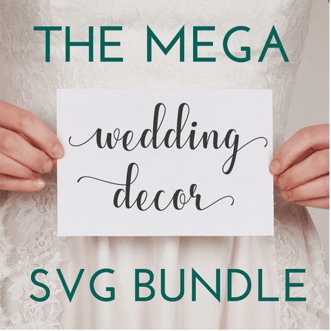 Mega Wedding SVG Bundle