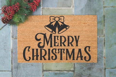 Welcome Mat SVG | Merry Christmas SVG File | Style 8 | Cricut Christmas Designs