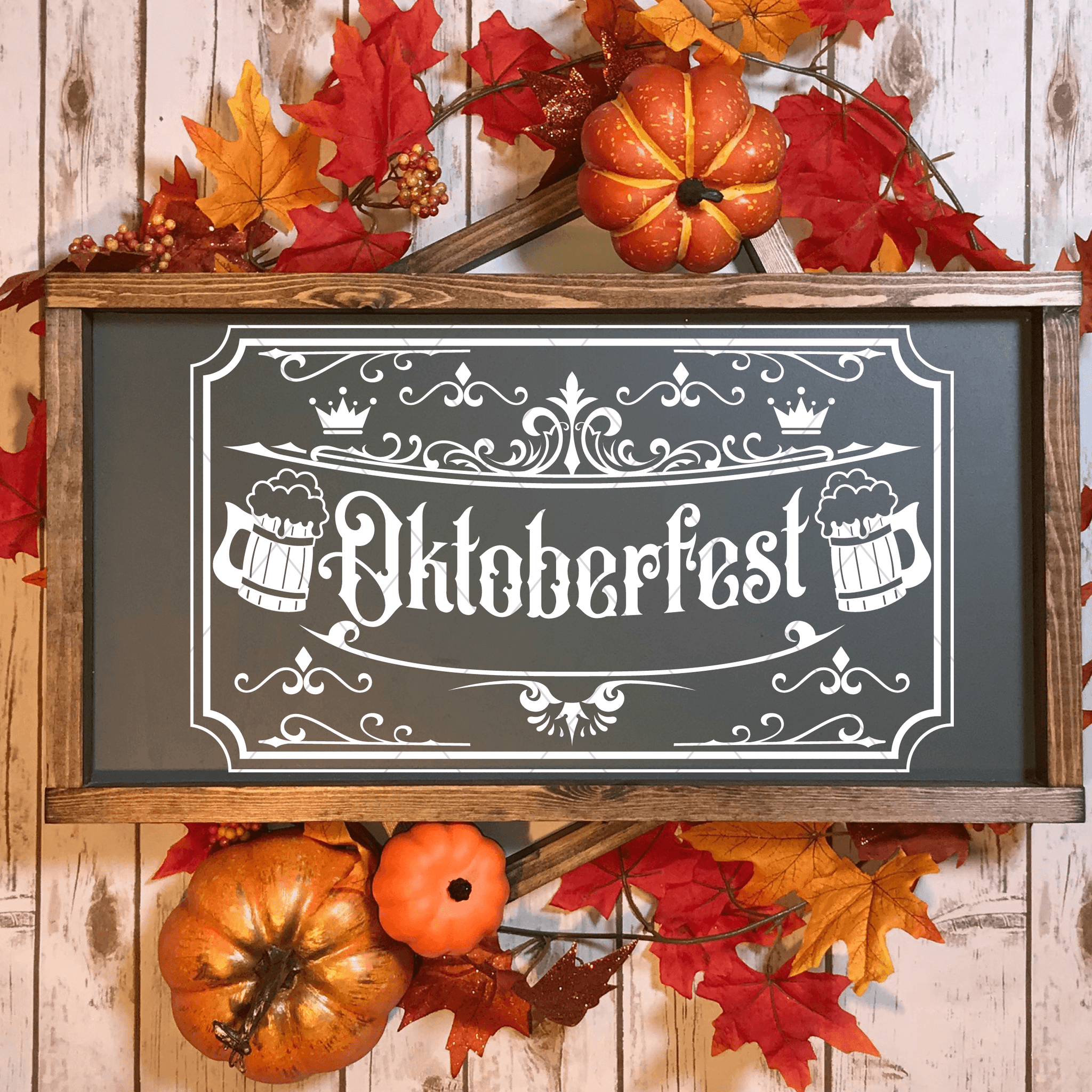 Oktoberfest SVG File for Fall/Autumn/October - Commercial Use SVG Files for Cricut & Silhouette