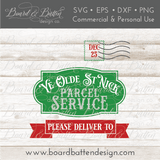 Christmas Santa Sack Bag SVG File Mini-Bundle - Commercial Use SVG Files for Cricut & Silhouette