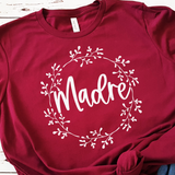 "Madre" Round Vines SVG File for Mother's Day | Cricut/Silhouette - Commercial Use SVG Files for Cricut & Silhouette