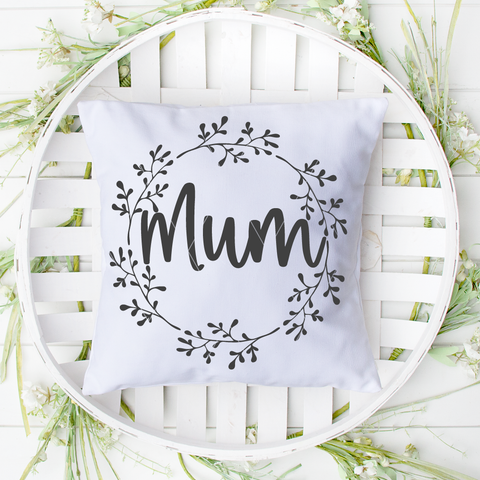 "Mum" Round Vines SVG File for Mother's Day | Cricut/Silhouette