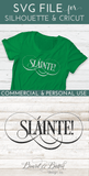 Slainte! SVG file - Commercial Use SVG Files for Cricut & Silhouette