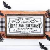 Sleepy Hollow Dead & Breakfast SVG File for Halloween - Commercial Use SVG Files for Cricut & Silhouette