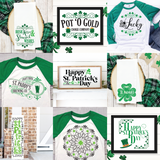 St Patrick's Day SVG File Bundle with LIFETIME updates - Commercial Use SVG Files for Cricut & Silhouette