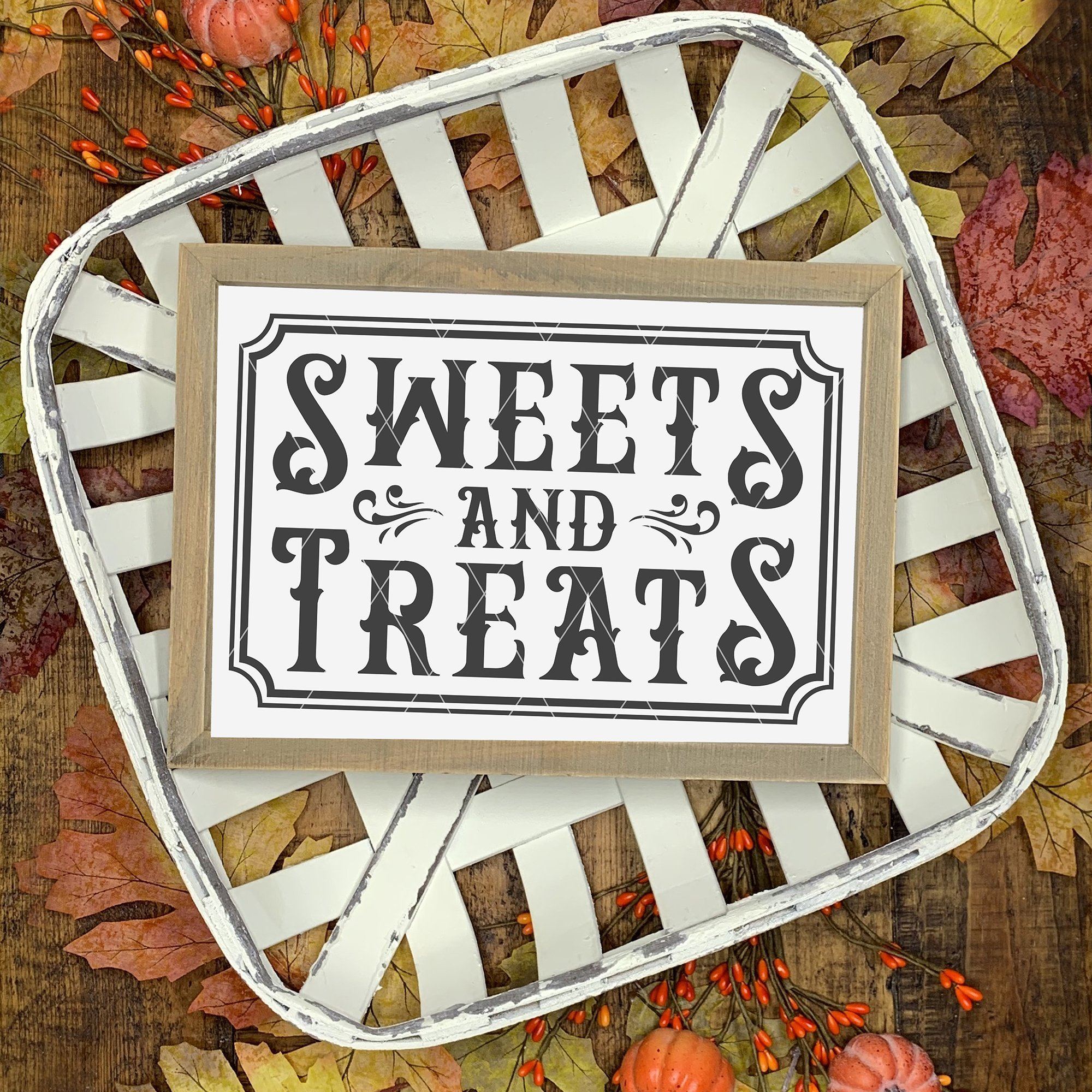 Sweets and Treats SVG File for Halloween - Commercial Use SVG Files for Cricut & Silhouette