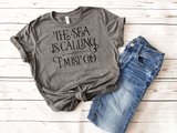 The Sea Is Calling And I Must Go SVG File - Commercial Use SVG Files for Cricut & Silhouette