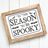 Halloween Cricut Designs - 'Tis The Season To Be Spooky Svg File for Cricut/Silhouette - Commercial Use SVG Files for Cricut & Silhouette