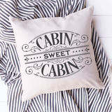 Victorian Style Cabin Sweet Cabin SVG File - Commercial Use SVG Files for Cricut & Silhouette