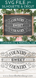 Victorian Style Country Sweet Country SVG Cut File - Commercial Use SVG Files for Cricut & Silhouette