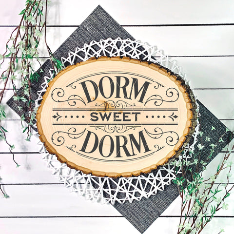 Victorian Style Dorm Sweet Dorm SVG File