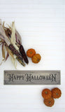 Victorian Happy Halloween Plank Size SVG File - Commercial Use SVG Files for Cricut & Silhouette