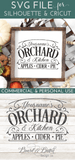 Customizable Vintage Your Name Orchard & Kitchen SVG File - Commercial Use SVG Files for Cricut & Silhouette